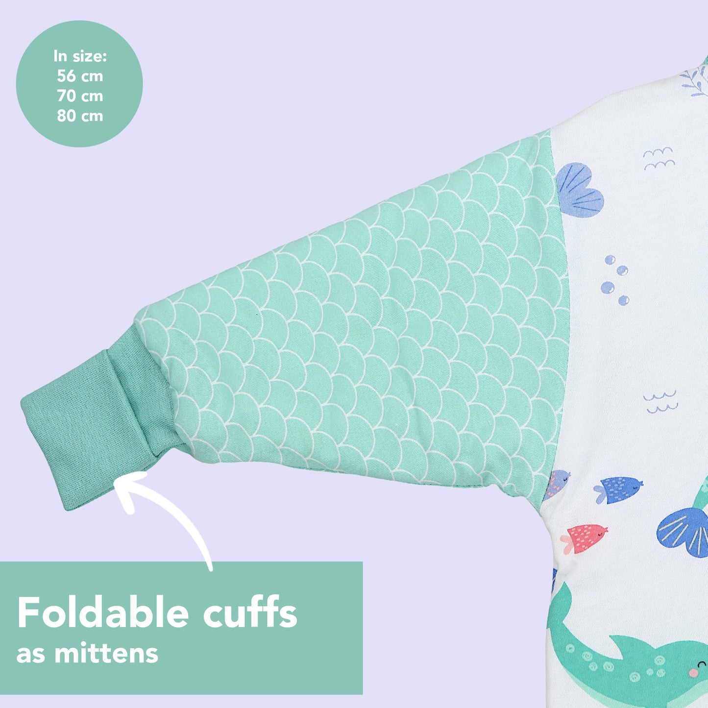 Long Sleeve Baby Sleeping Bag - 3.5 TOG