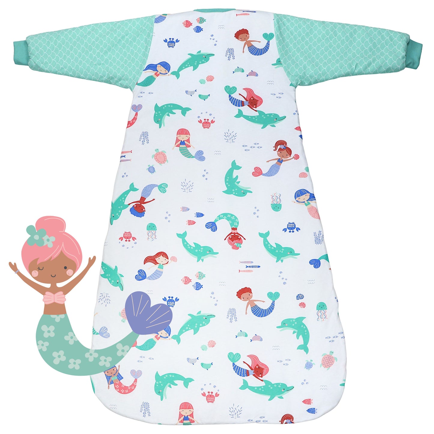 Long Sleeve Baby Sleeping Bag - 3.5 TOG