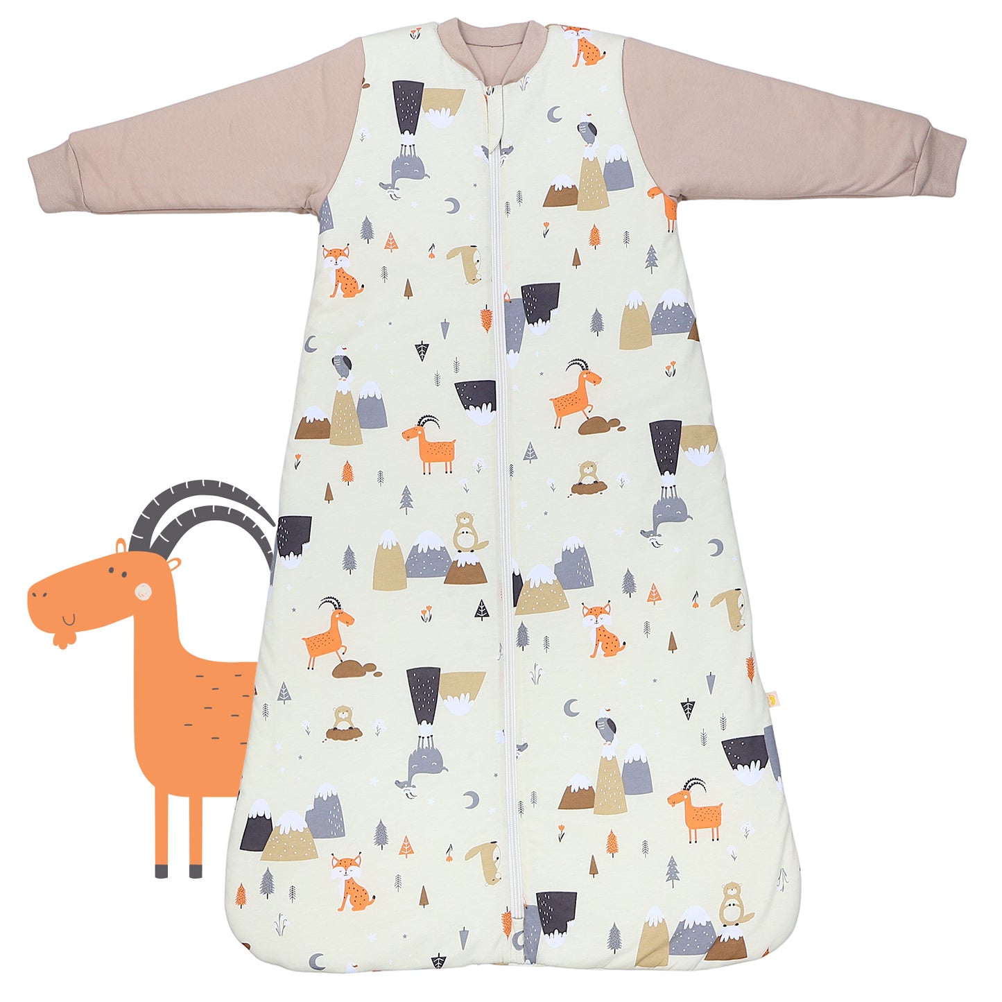 Long Sleeve Baby Sleeping Bag - 3.5 TOG