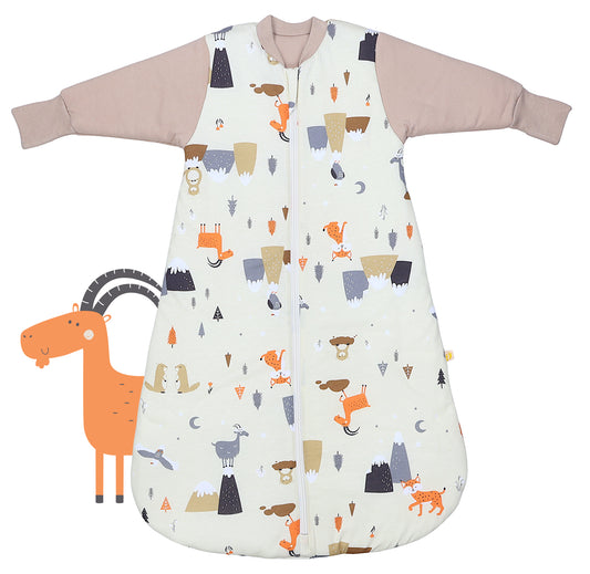 Long Sleeve Baby Sleeping Bag - 3.5 TOG