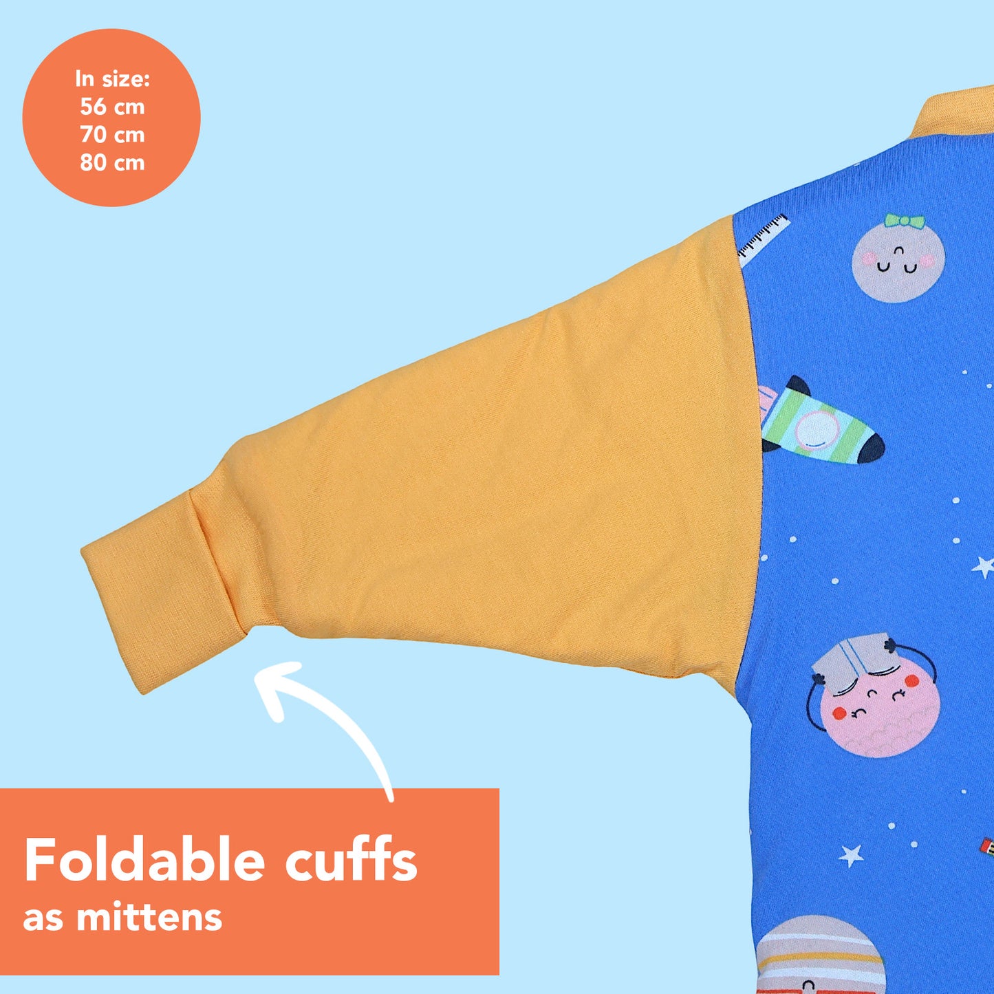 Long Sleeve Baby Sleeping Bag - 3.5 TOG