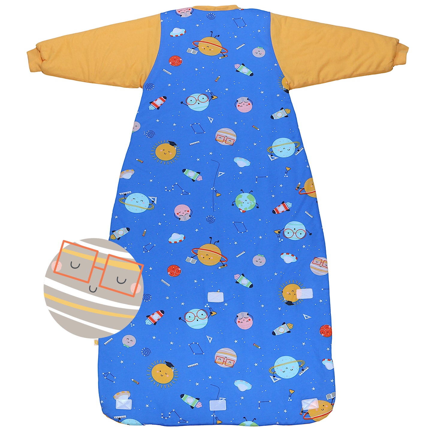 Long Sleeve Baby Sleeping Bag - 3.5 TOG