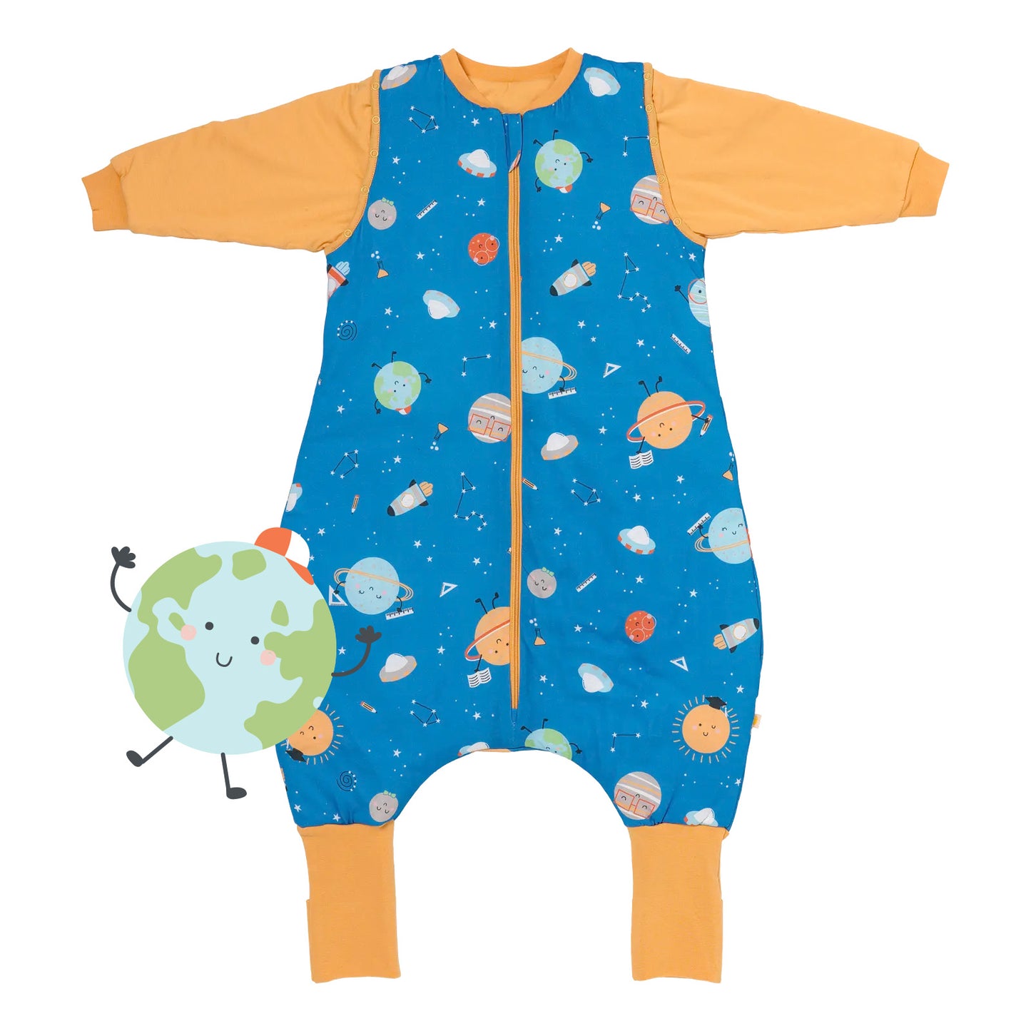 Sleeping Bag with Feet, Foldable Feet Covers & Sleeves - 1.0 TOG