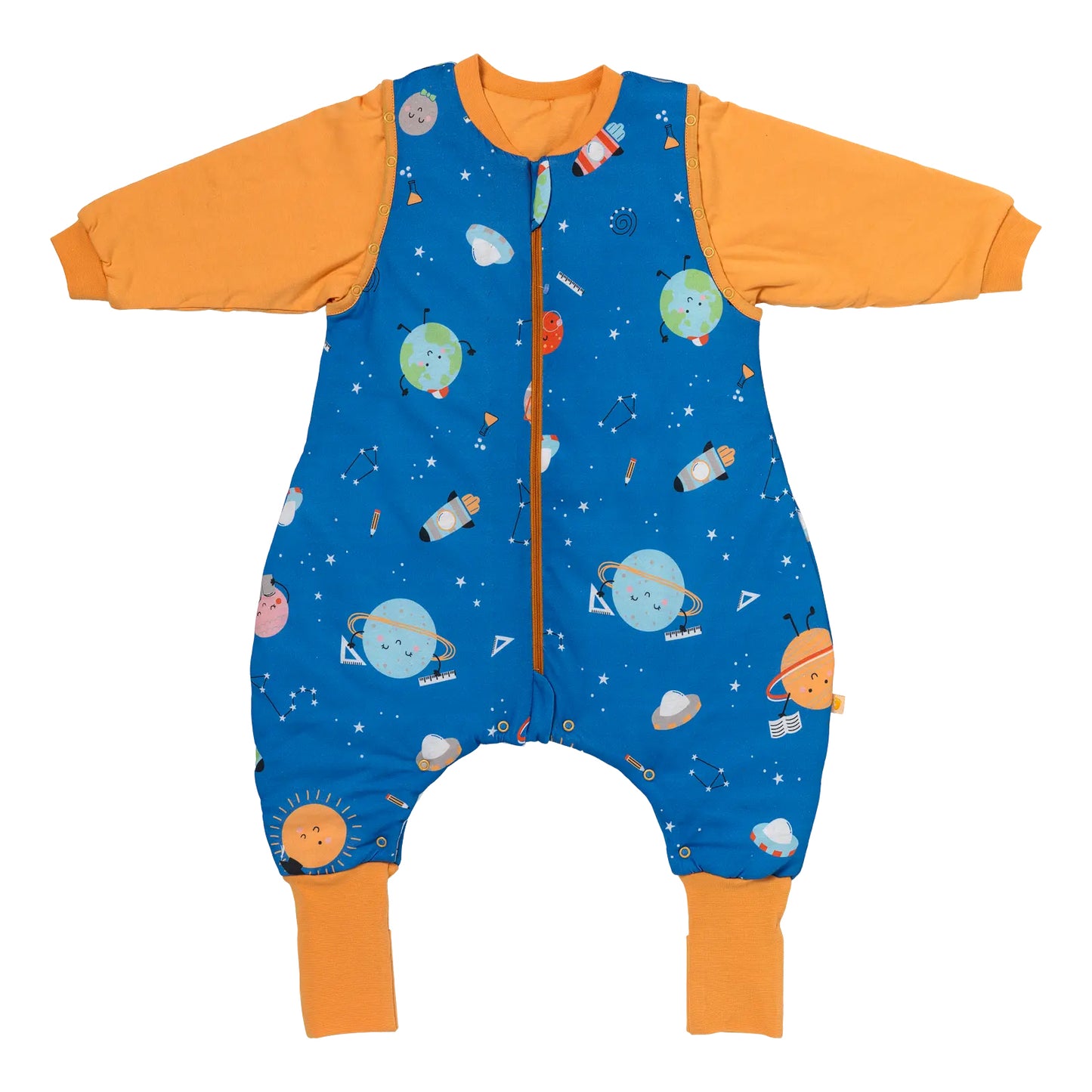 Sleeping Bag with Feet & Foldable Feet Covers - 3.5 TOG