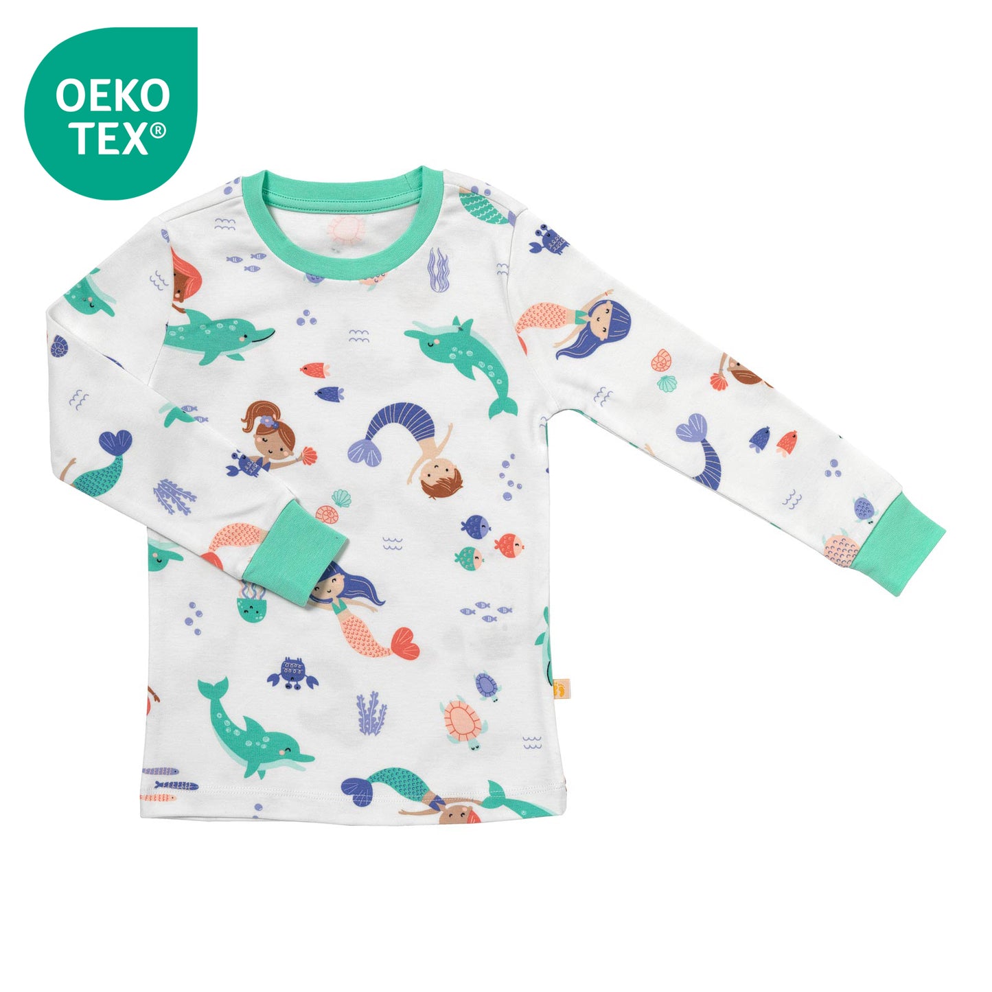 Organic Children's Pyjamas_Mermaid_OEKOTEX_444