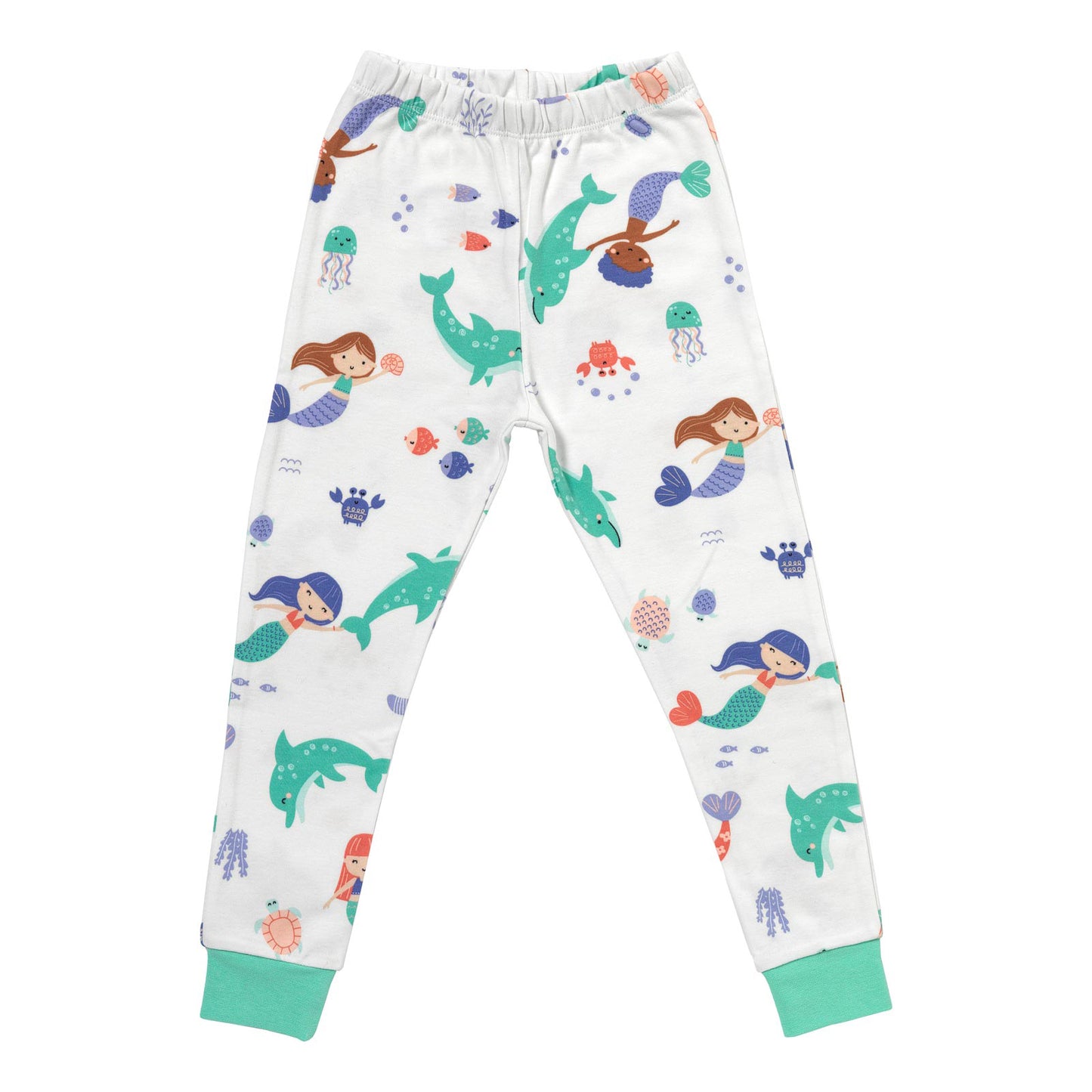 Organic Children's Pyjamas_Mermaid_trousers_444