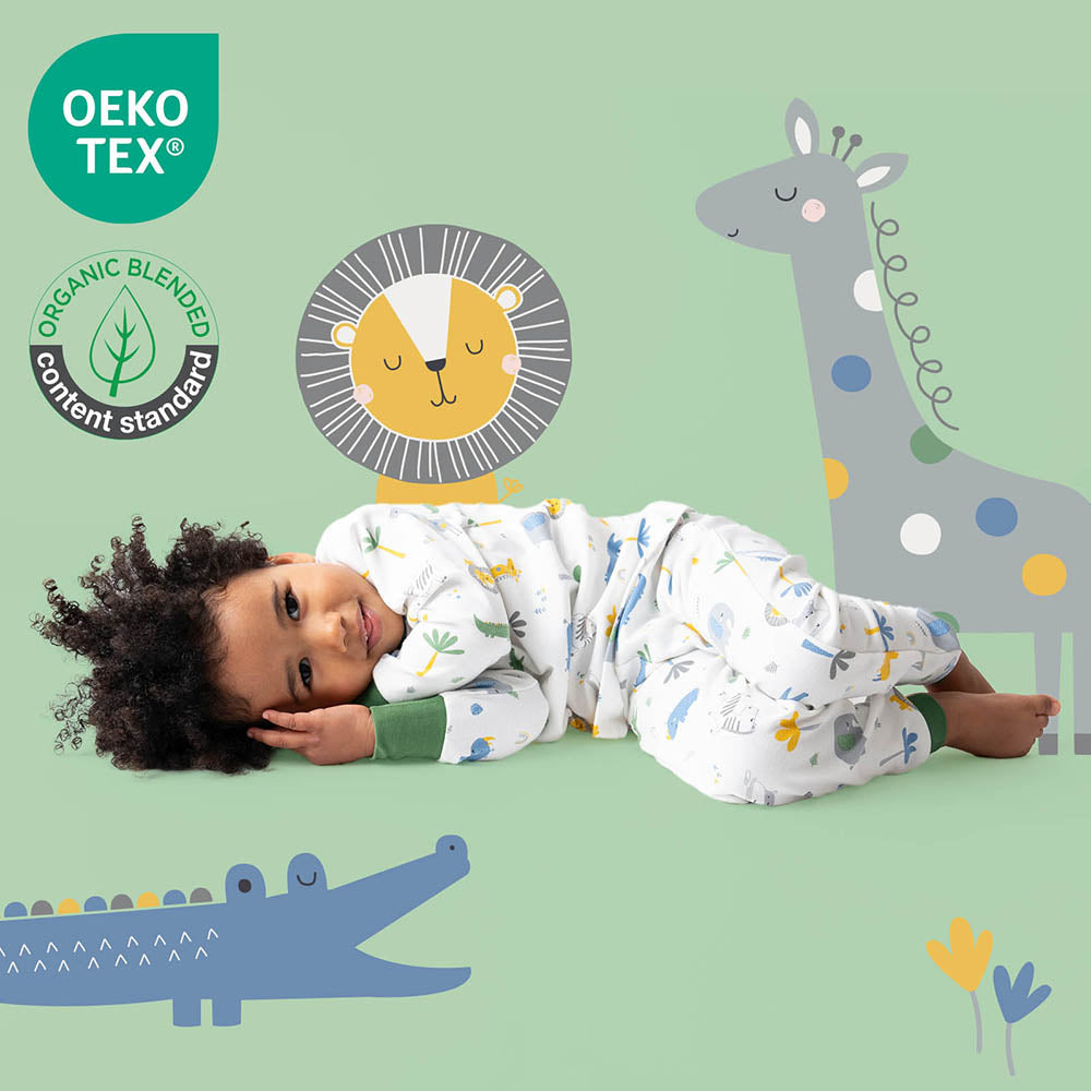 Organic Children's Pyjamas_Jungle_OEKOTEX_444