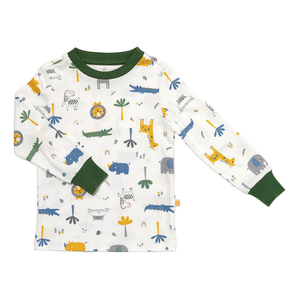 Organic Children's Pyjamas_Jungle_top_444