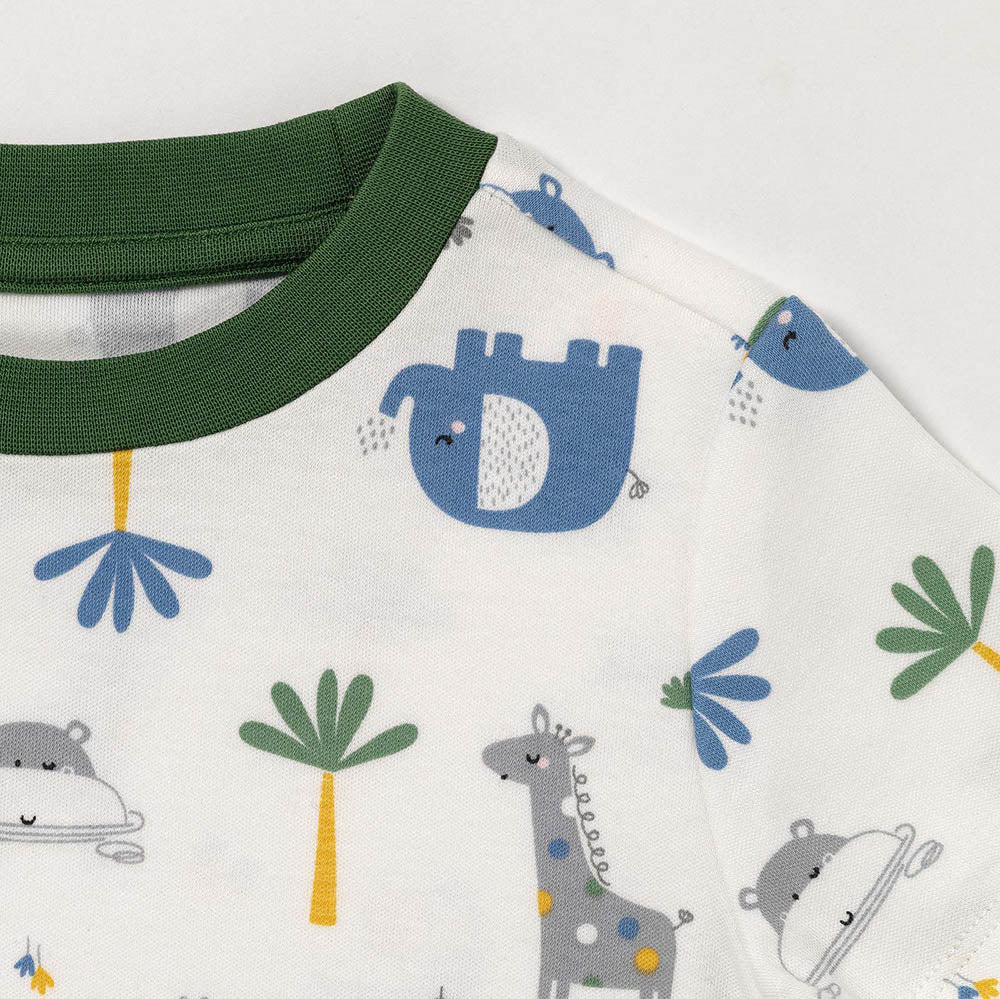 Organic Children's Pyjamas_Jungle_detail_444