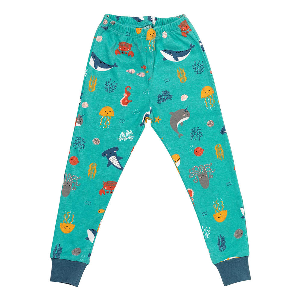 Organic Children's Pyjamas_Under the Sea_trousers_444