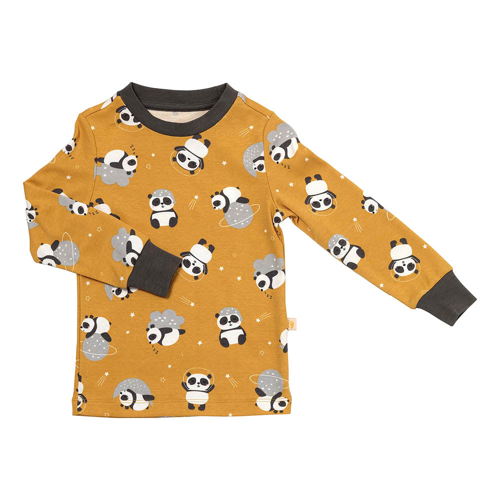 Organic Children's Pyjamas_Panda_top_444