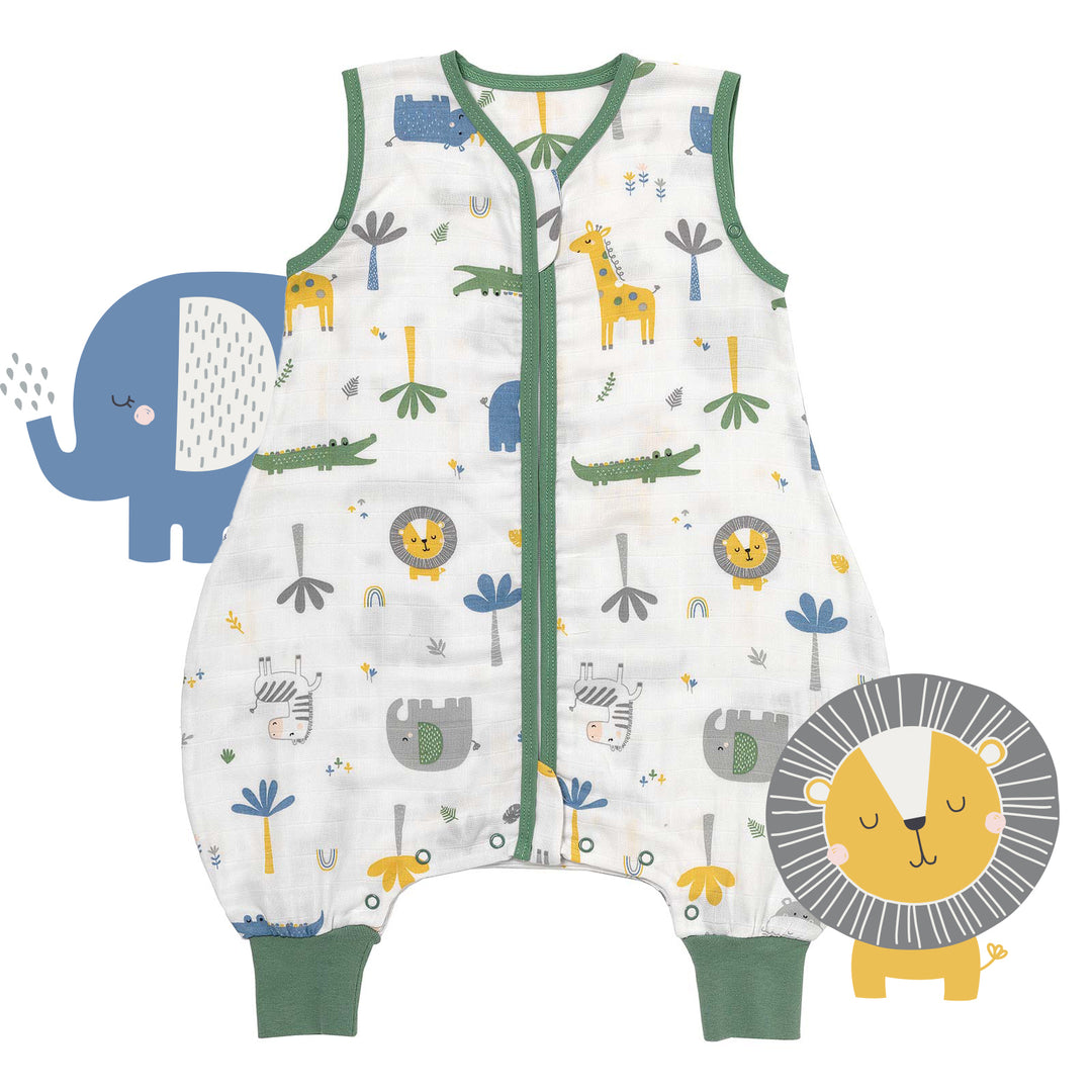 Muslin Sleeping Bag with Feet TOG